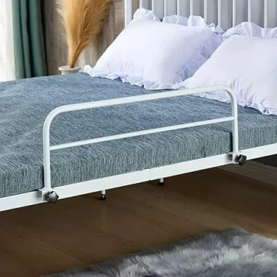 Afbeelding van Verstelbare bedrail voor oudere nachtkastje staande assist, clip on medische bed veiligheidsrails, valveilige preventie grijpbar, bedassistentierail, studentenslaapzaal zwangere vrouwen, gehandicapten