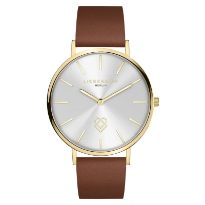 Afbeelding van Liebeskind Berlin Horloge, Dames, Maat: One Size, Braun