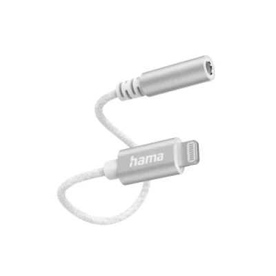 Afbeelding van Hama 00201523, Lightning, 3.5mm, Mannelijk, Vrouwelijk, Wit, Recht