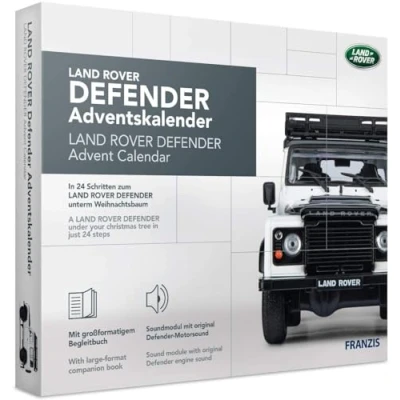 Afbeelding van Franzis Adventkalender Land Rover Defender Grijs 24 delig