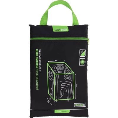 Afbeelding van ProGarden Afdekhoes voor stapelstoelen 105x68x68