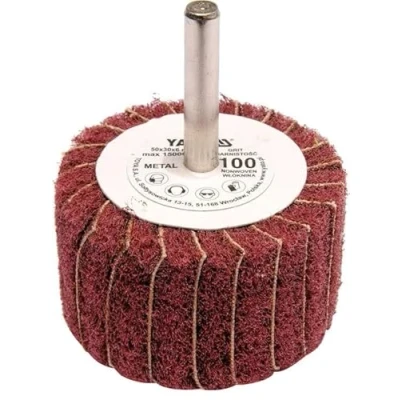 Afbeelding van Yato, Schuurmiddelen, Radiale getande borgring, 50x30, P 60, met 6 mm schacht (P 60)