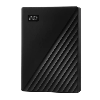 Afbeelding van WD My Passport 6TB Draagbare HDD, USB 3.0, met software voor apparaatbeheer, back up en wachtwoordbescherming, Geschikt PC, Xbox Playstation, Zwart