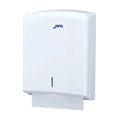 Afbeelding van handdoekdispenser Z FALZ AZUR, wandmontage, van acrylonitril butadieen styreen, wit