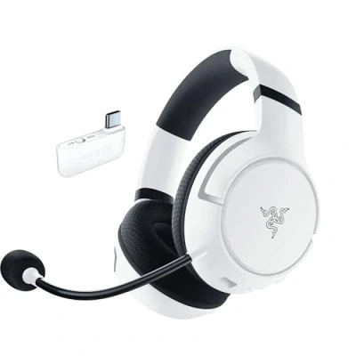 Afbeelding van Razer Kaira HyperSpeed Headset Draadloos Hoofdband Gamen Bluetooth Zwart, Wit