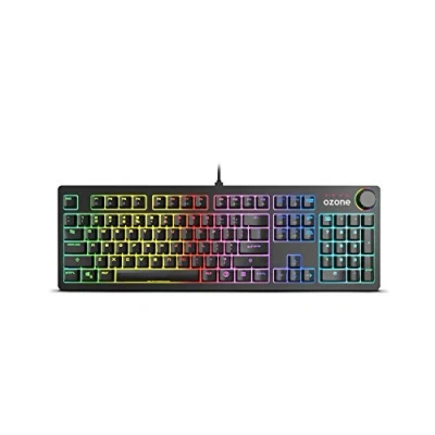 Afbeelding van Gaming Keyboard OZONE Qwerty Spaans Zwart