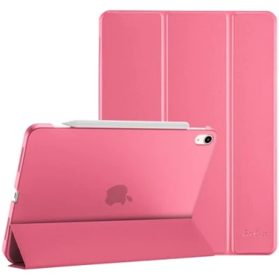 Afbeelding van ProCase Hoes voor iPad Air 5e generatie 2022 / 4e 2020 10,9 inch, beschermhoes Smart Case Cover compatibel met 5 4 meloenroze
