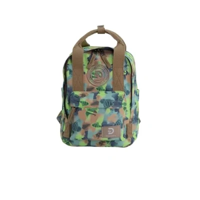 Afbeelding van Discovery Laptop Rugzak / Rugtas Schooltas 15 inch Cave D00810 Greone Camouflage