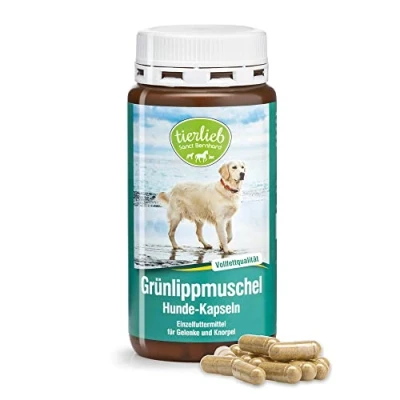 Afbeelding van Sanct Bernhard groene lippschelp hondencapsules