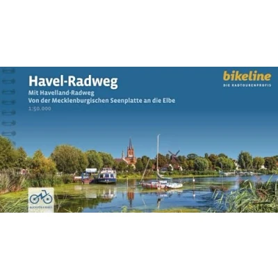 Afbeelding van Havel Radweg: Mit Havelland Radweg. Von der Mecklenburgischen Seenplatte an die Elbe, 1:50.000, 395 km, GPS Tracks Download, LiveUpdate