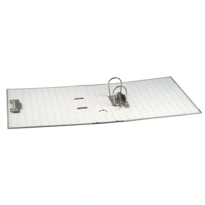 Afbeelding van Ordner gemarmerd A4 70mm grijs per 10