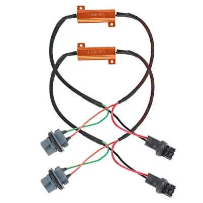 Afbeelding van EBTOOLS Resistor Connector, Hyper Flash Fix foutloze bedradingsadapter voor led knipperlichten, 7440 T20 50W8RJ