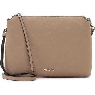 Afbeelding van Tamaris Schoudertas Anastasia Soft Crossbody Bag Taupe Lichtbruin