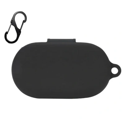 Afbeelding van GIOPUEY Hoesjes compatibel met JBL Soundgear Sense, siliconen hoes, lichtgewicht, schokbestendig, draagbaar, zwart
