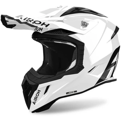 Afbeelding van Airoh 2024 Aviator Ace 2 Color Crosshelm Wit maat XS