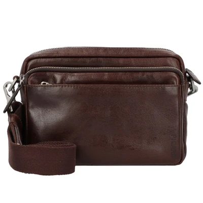 Afbeelding van Picard Buddy UMHÄNGETASCHE Leder 24 CM Schoudertas, Heren, Maat: One Size, Cafe
