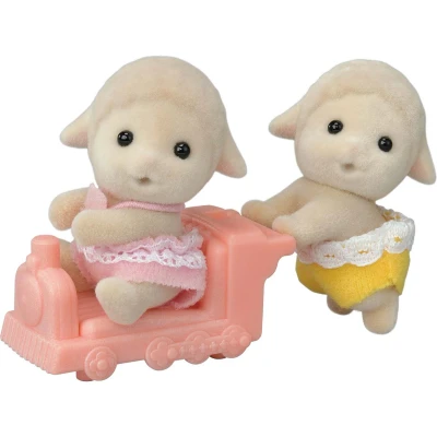 Afbeelding van Sylvanian Families 5621 Tweeling Schaap fluweelzachte speelfiguren