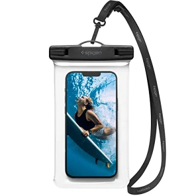 Afbeelding van Spigen A601 Universeel Waterdicht hoesje Crystal Clear