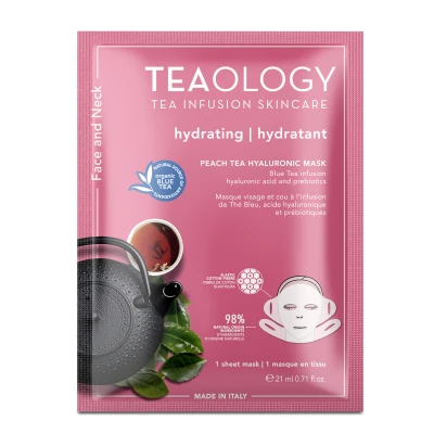 Afbeelding van Teaology Peach Tea Hyaluronic Sheet Mask Beautytasting