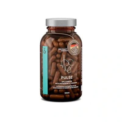 Afbeelding van OPC Druivenpitextract met L Arginine, Zwarte Knoflook &amp; Kalium voor de bloeddruk 120 capsules Vegan