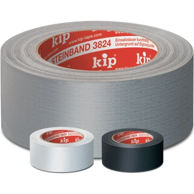 Afbeelding van Kip Steenband zwart lengte 50 m breedte mm 24 stuks 3824 51