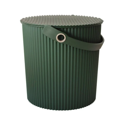 Afbeelding van Hachiman Opbergbak Omnioutil Opbergemmer Medium 10 Liter Groen 28,2x26,7x26,5cm