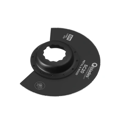 Afbeelding van Qblades SC20 88mm multitool Bi metalen segmentzaagblad Hout en Metaal (Supercut)