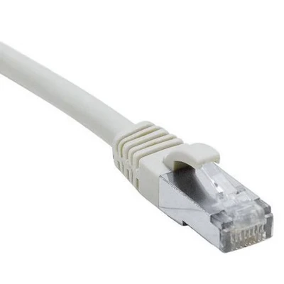 Afbeelding van CONNECT 25 m volledig koper RJ45 F/UTP LSZH Cat 6 met snijbescherming voor patchkabel grijs