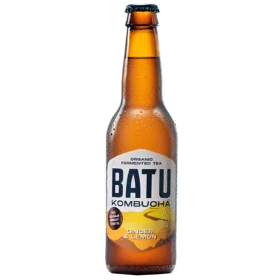 Afbeelding van Batu Kombucha Ginger &amp; Lemon Fles (12x33 Cl)