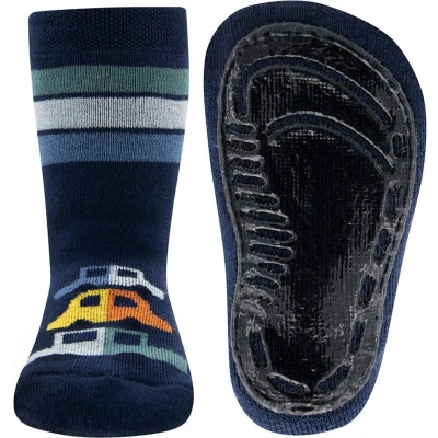 Afbeelding van Antislipsok Ewers met Autos Donkerblauw 23/24