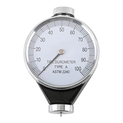 Afbeelding van Durometer, Shore type A rubberen banden durometer hardheidstester meter 0 100 HA hardheid van rubber en kunststoffen A, voor algemene kunststof hardrubber