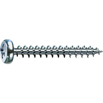 Afbeelding van SPAX schroeven Pan Head Z, blank verzinkt, 4,0 x 15 mm 1000 stuks