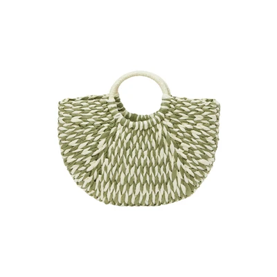 Afbeelding van IZIA Handtas, Dames, Maat: One Size, Green offwhite