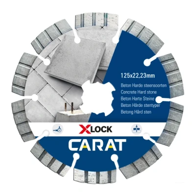 Afbeelding van Carat Diamantzaag slijpschijf X lock Beton Ø125x22,23 MM CCXLOCK125