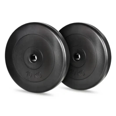 Afbeelding van A2Z SPORT Halterschijven 10kg 30 mm (2 x 10 kg), Set van 20 kg Gewichtsschijven Halterschijf 30mm Weight Plates