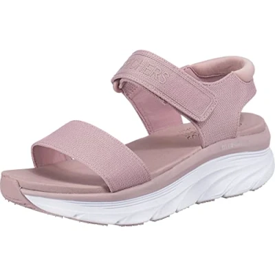 Afbeelding van Skechers D&#039;LUX WALKER NEW BLOCK Sportsandaal voor dames, Blush Mesh, 40 EU