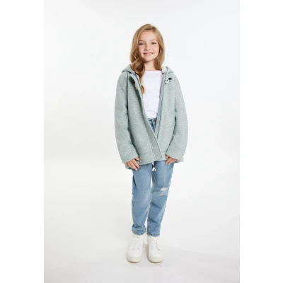 Afbeelding van Schmuddelwedda Rabine Winterjas voor kinderen, Maat: 110, Mint melange