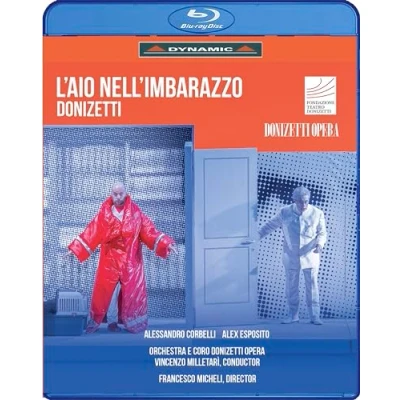 Afbeelding van Alessandro Corbelli, Alex Esposito, Francesco Micheli Donizetti: L&#039;aio Nell&#039;imbarazzo (Blu ray)