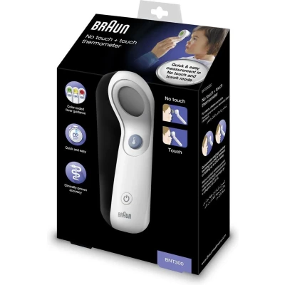 Afbeelding van Braun No Touch Thermometer BNT300WE