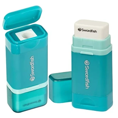 Afbeelding van Sworfish Combo, puntenslijper en gum, 1 stuks