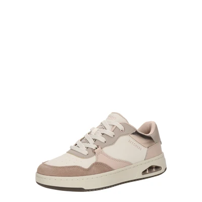 Afbeelding van Skechers Uno Court dames sneaker Beige multi Maat 37