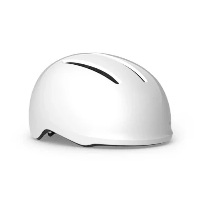 Afbeelding van MET Vibe MIPS Fietshelm Mannen &amp; Vrouwen E Bike Volwassenen Speed Pedelec Maat M (56 58cm) NTA 8776 White Glossy