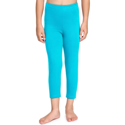 Afbeelding van Merry Style Meisjes Leggings Sport Vrijetijdsbroek Capri Katoen MS MS10 226 LE Turquoise 122