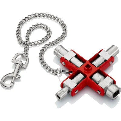 Afbeelding van Knipex 00 11 06 Schakelkastsleutel met 9 profielen