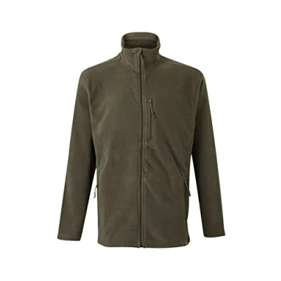 Afbeelding van VELILLA 201502 Heren Fleece Jas, Hunter&#039;s Green, XXL