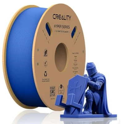 Afbeelding van Creality 3D printerfilament, 1 kg Hyper PLA filament voor snel printen, 1,75 mm Ender zonder klitten, sterke hechting en overhangprestaties, nauwkeurigheid +/ 0,03