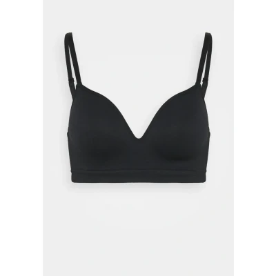 Afbeelding van Lindex Flora Seamless Tshirt BH, Dames, Maat: 75A, Black