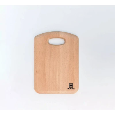 Afbeelding van HOCHO Snijplank Small Beukenhout 280x200x20mm Duurzaam en Stijlvol