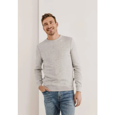 Afbeelding van State of Art Trui Melange Grijs 3XL