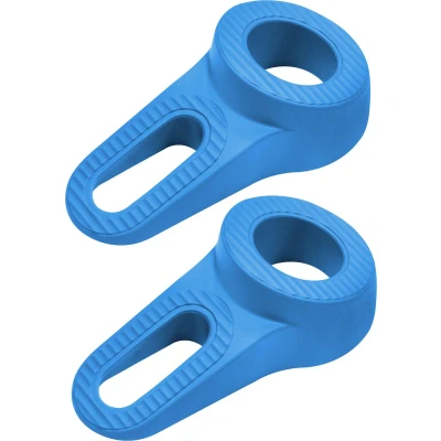 Afbeelding van Deltafix Block it Deurwig 2x blauw TPE kunststof 12 x 3,8 cm deurstopper Deurstoppers